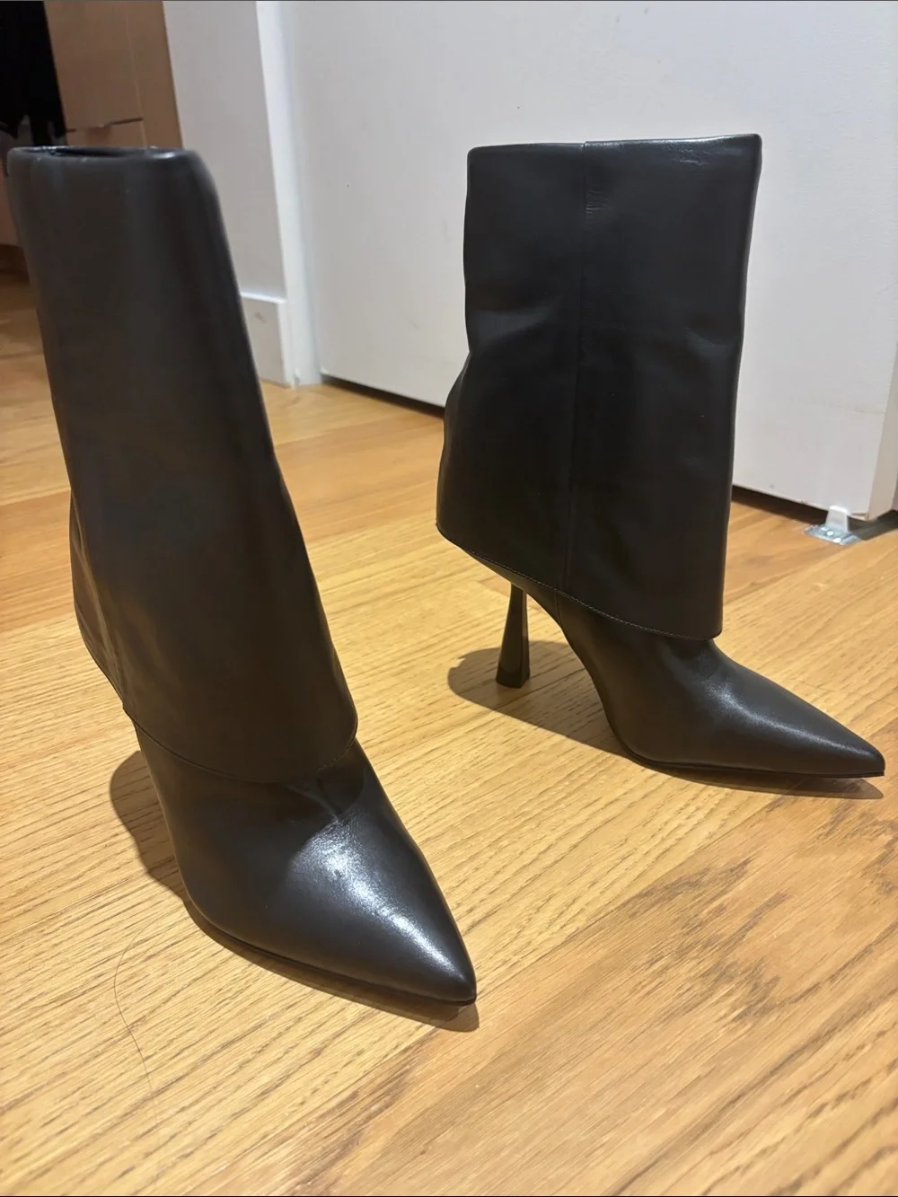 Black Suede Studio Cecille Bootie New - Picture 2 of 3